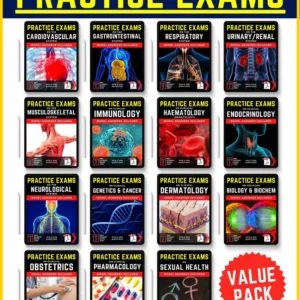 ALL 15 SUBJECT PRACTICE EXAMS (80% DISCOUNT)