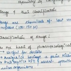 Chemistry in Everyday life Handwritten Notes