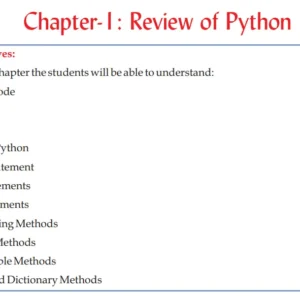 Computer Science Python Notes