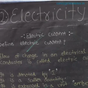 Electricity Notes