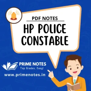 HP Police Question Paper with PDF Notes