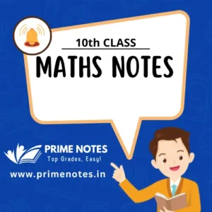 10th Class Maths Notes