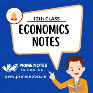 12th Class Economics Notes