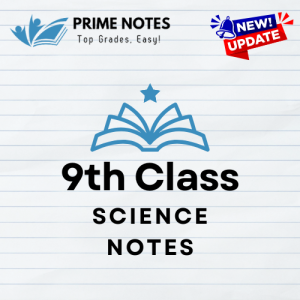 9th Class Science Notes PDF